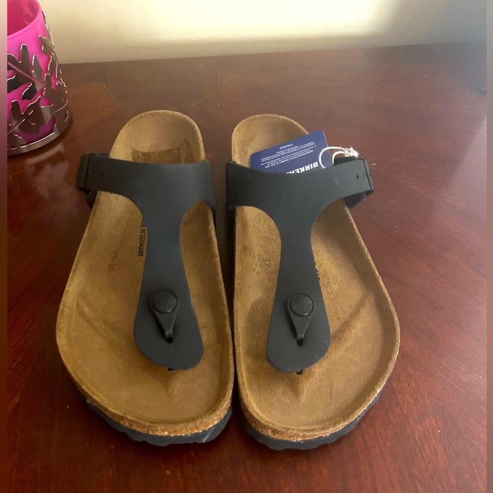 Birkenstock black brand new size 38